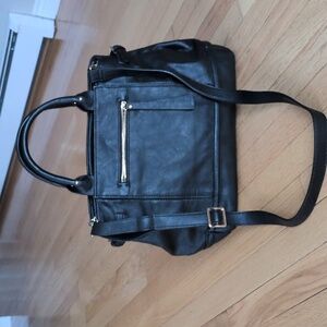 Hilary Radley New York Large Black Crossbody HandBag